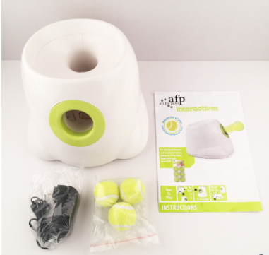 Automatic Interactive Ball Launcher - Classic White