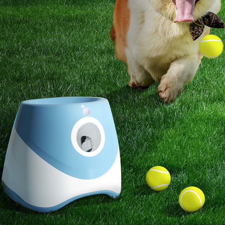 Automatic Interactive Ball Launcher- Green or Yellow