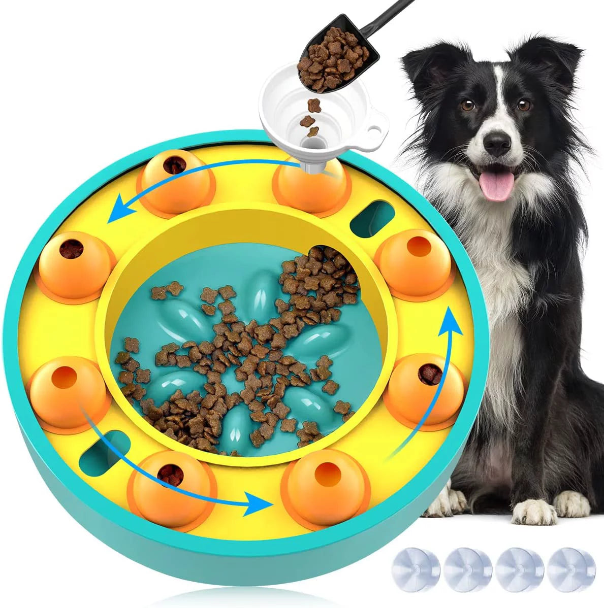 Interactive Slow Feeder Dog Puzzle